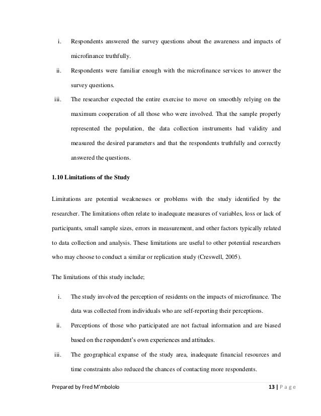 thesis on microfinance in kenya